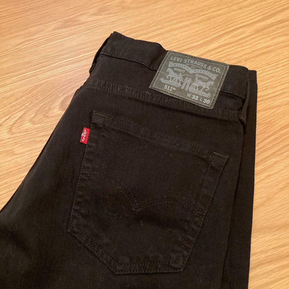 Men’s Levi’s 33-30 511’s Black